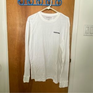 PACSUN PS BASICS WHITE LONG SLEEVE “ENDLESS”